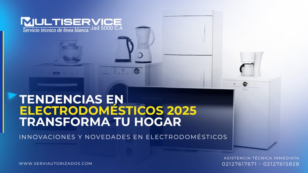 Tendencias en electrodomésticos 2025